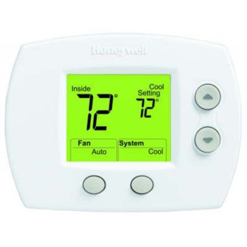 honeywell focuspro 5000 non programmable thermostat manual