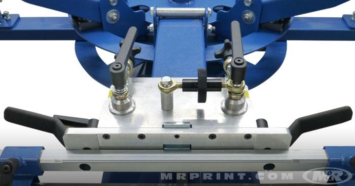 m&r manual screen printing press
