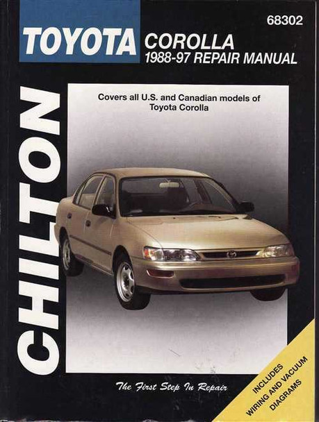 1998 toyota corolla repair manual