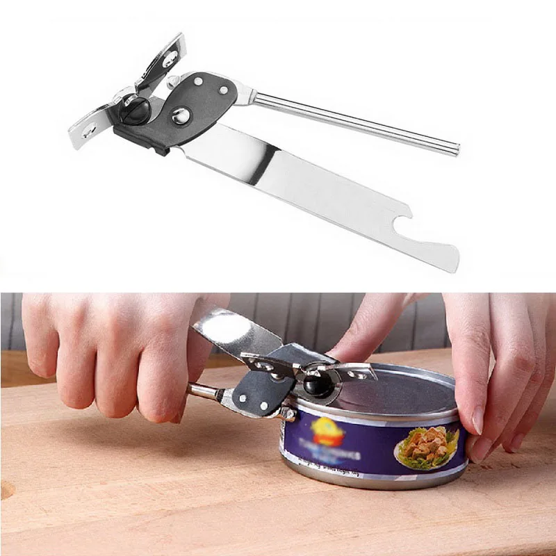 stainless steel manual can opener