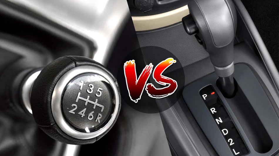 difference between automatic and manual car
