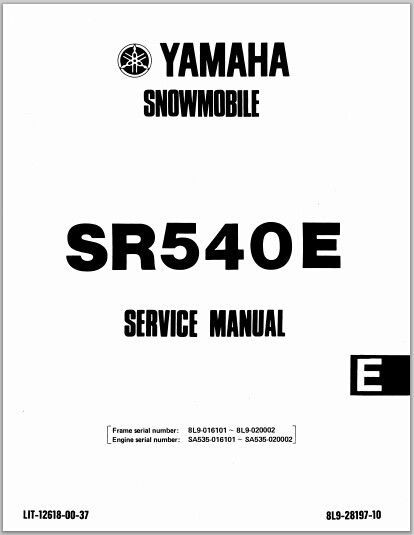 yamaha ca 1010 service manual