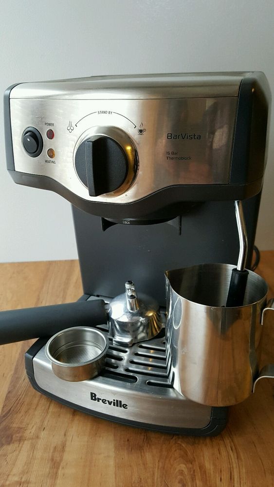 breville barvista coffee machine manual