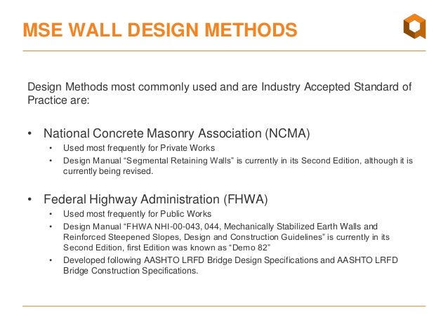 ncma design manual for segmental retaining walls
